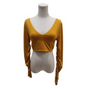 Love J Open Back Crop Top